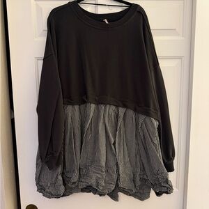 Free People Eleanor Sweatshirt Dress
